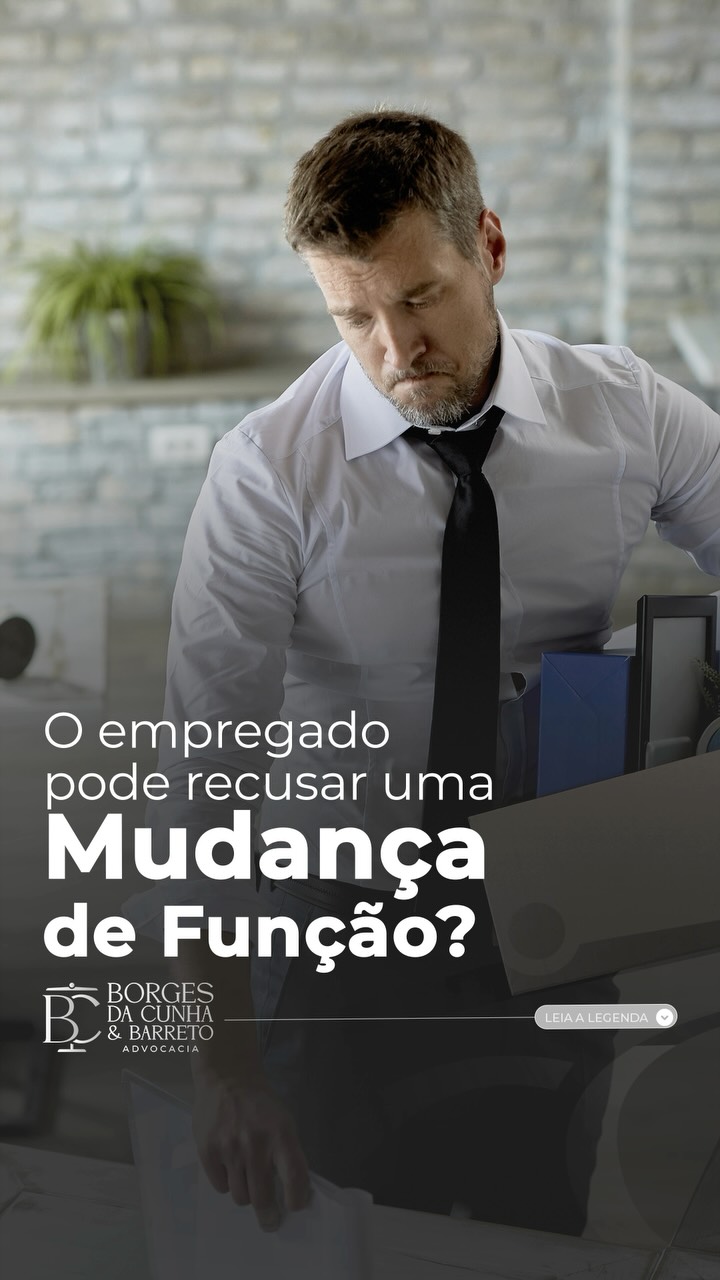 O empregado pode recusar uma mudança de função? Empresas mudam, equipes são reorganizadas e algumas atividades naturalmente evoluem ao longo do…