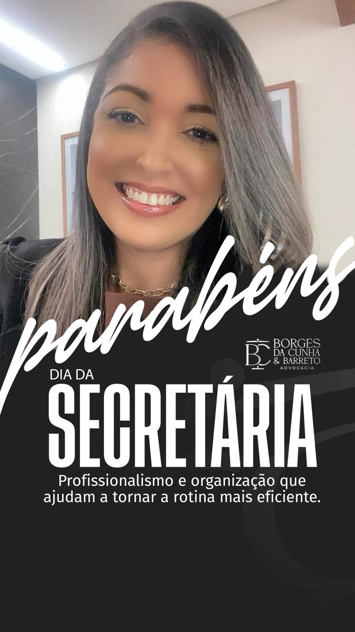 Profissionalismo e organização que ajudam a tornar a rotina mais eficiente. Feliz dia da Secretária!